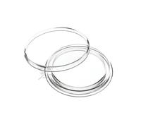 (5) Air-tite H-34 Direct Fit Coin Holder Capsules for 1/2oz Silver Maple Leafs