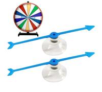 5 Arrows Spinners, 4 Inch Board Game Spinner, Arrows Game Pointer Spinner, Arrows Spinner Probability Spinner, Suction Cup Board Arrows Board Games For Home, Classroom, Party