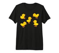 5 Baby Chicks Little Chickens, Cute Ducks, Easter, Fun Style Premium T-Shirt