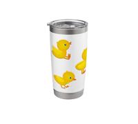 5 Baby Chicks Little Chickens, Cute Ducks, Easter, Fun Style Stainless Steel Insulated Tumbler