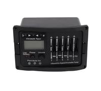 5 Band EQ Acoustic Guitar Preamp, Tuner, Customizable Sound Control, Easy Installation, Suit for Electric and Acoustic Guitars, Plastic Material