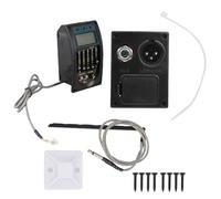 5 Band Guitar Pickup with LCD Equalizer, Wireless Tuning Adjustable Acoustic Guitar EQ System, Clear Sound Amplification Pickup for Live Performance and Practice