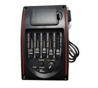 5 Band Guitar Piezo Pickup Tuner EQ Preamp Acoustic Guitar Preamplifier EQ Equalize