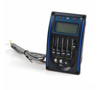 5 Band With Micro Phone Acoustic Guitar Pickup Guitar EQ Preamp EQ Equalizer Piezo Pickup Tuner