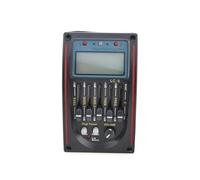 5 Bands Acoustic Guitar Pickup EQ Preamp LCD Tuner Piezo Pickup Equalizer System Red Color Guitar Pickup