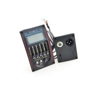 5 Bands Acoustic Guitar Pickup EQ Preamp LCD Tuner Piezo Pickup Equalizer System Red Color Guitar Pickup Acoustic Guitar Pickups Parts