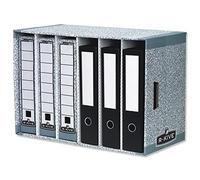 BANKERS BOX 5 System File Store Module, Grey, One Pack of 5
