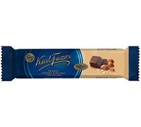 5 Bars x 37g of Karl Fazer Blue Crunchy Caramel & Seasalt in Milk Chocolate - Finland -