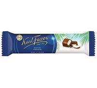 5 Bars x 38g of Karl Fazer Kookos - Original Finnish Milk Chocolate with Coconut Filling