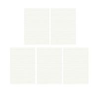 5 Basic Notebook Journals 60 Pages Wireless/Dotted Lines/Graph Lines/Lined Softcover Notepad Drawing Writing Mind Map Notebook