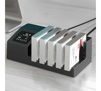 5 Bay HDD Enclosure with Offline Clone, Supports 120TB Expansion for 2.5" and 3.5" SSD/HDD Storage Solutions