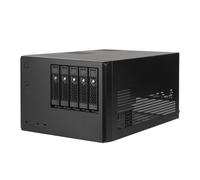 5 Bay SilverStone CS351B NAS Chasis, SAS-12G / SATA-6G, Hot-Swap Drive Trays, An