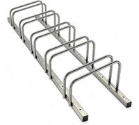 Greenfields Modular Bike Parking Rack - Durable Metal Bicycle Storage System for Garage, Shed or Outdoor Use, Secure Floor or Wall Mounted Stand for Multiple Bikes (5 Bicycles)