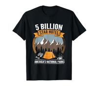 5 Billion Star Camping Gear Must Haves Outdoor Enthusiast T-Shirt