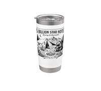 5 Billion Star Hotel Beaver Camping Outdoor Humor Stainless Steel Insulated Tumbler