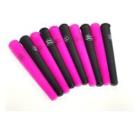 5 Black Doob Tubes & 5 Pink Doob Tubes Storage Cone Holders Pre Rolled