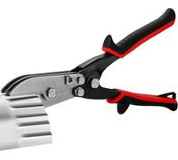 5 Blade Sheet Metal Crimper, Hand Crimper HVAC Pipe Crimper for 24 Gauge Steel and 28 Gauge Stainless Steel, Downspout Crimper for Pipe, Ductwork, Stove Pipe, Venting Work