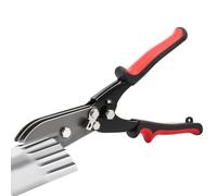 5 Blade Sheet Metal Crimper, Hand Crimper Pipe Crimpers for 22 Gauge Steel and 28 Gauge Stainless Steel, Downspout Crimpers for Pipe, Ductwork, Stove Pipes, Venting Work