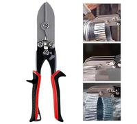 5 Blade Sheet Metal Crimper Tools, Hand Crimper HVAC Pipe Crimpers for 24 Gauge Steel and 28 Gauge Stainless Steel, Heavy Duty Ergonomic for Ductwork Multipurpose Crimping Tool