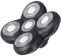 5 Blades Shaver Replacement Heads,Universal Electric Razor Shaver for Bald Men, Easy to Clean Electric Shaver Blade