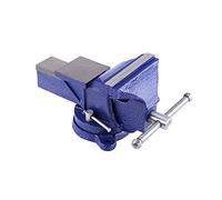 5" Blue Cast Iron Heavy Duty Swivel Bench Table Engineer Vise Workshop Clamp Milling Metalworking Vice
