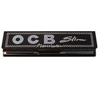 5 booklets OCB PREMIUM SLIM Rolling paper King Size + FILTER TIPS by OCB