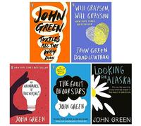 5 Books Collection Set By John Green (The Fault in Our Stars, An Abundance of Katherines, Will Grayson,Will Grayson, Looking For Alaska & 1 More)