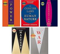 5 Books Set By Robert Greene Paperback A575