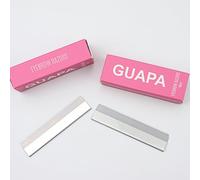 5 Boxes Eyebrow Razor Blades, Microblading Pencil Sharpener Tool, Stainless Steel Single Edge Razor Blades for Permanent Makeup Accessories (1 Count 5 Boxes)