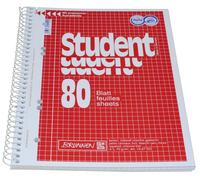 5 Brunnen Student writing pads, A5 squared.
