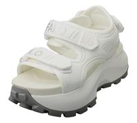 (5) Buffalo Manhatten Snd Vegan Womens Walking Sandals in White