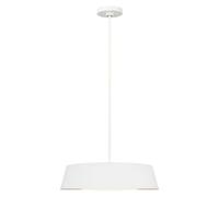 5 Bulb Ceiling Pendant Light Fitting Matte White LED E14 60W Bulb