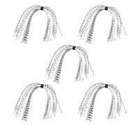 5 Bundles Silicone Skirts Sets Fishing Legs Lures Fly Tying Materials Fishing Baits Skirts