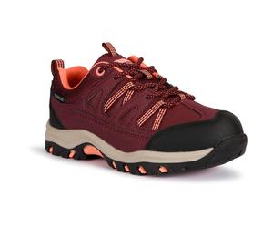 (5, Burgundy) Trespass Kids Walking Boots Low Cut Gillon II