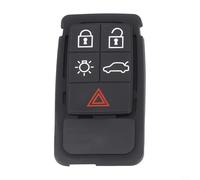 5 Button Replacement Remote Car Key Fob Pad Rubber Case for Volvo XC60 XC70 V70 S60 S80 Models and Soft for Long Term Use
