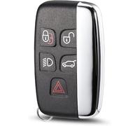 5 Buttons Car Key Fob Case Fits For Range Rover Sport Evoque L-and Rover Discovery 4 Freelander Jaguar XE XJ XJL XF