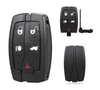 5 Buttons For Freelander 2 Key Case For Land Rover Key Shell For Range Rover Remote Control Key Cover with Uncut Blade