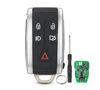 5 Buttons For Jaguar XF Remote Key Fob Jaguar XF Key Fob Replacement Jaguar XK Key Jaguar XK8 XFR XF Remote Key Jaguar Key Jagu Remote key KR55WK49244 433MHz