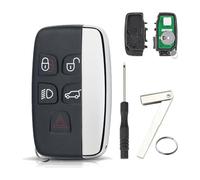 5 Buttons For Range Rover Key Landrover Remote Range Rover Evoque Key Range Rover Sport Key Jaguar F Pace fob F Type Key Fob Evoque Key 2011 433Mhz with Blade