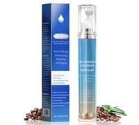 5% Caffeine Eye Cream for Dark Circles and Puffy Eyes, Anti-Aging Under Eye Serum with 360° Massage Rollerball, Eye Bags Remover for Women Reduces Wrinkles and Fine Lines