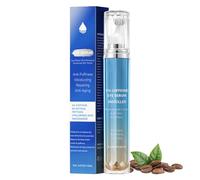 5% Caffeine Eye Serum, Hyaluronic Acid Under Eye Cream for Dark Circles and Puffiness Anti Aging with 360° Eye Roller Massage Ball Reduce Bags, Smooths Fine Lines and Wrinkle Appearance