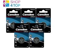 5 Camelion CR2477 Batteries Lithium 3V Coin Cell DL2477 ECR2477 1BL Exp 2031 New