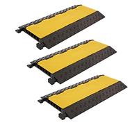 5 Channel Cable Protector Bridges by Gear4music Pack of 3