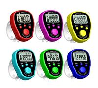 5 Channel LCDDisplay Finger Counter for Piecework Restaurant Game Scores Help Kids to Count Various Things Finger Counter with Light