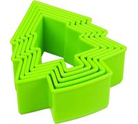5 Christmas Tree Cookie Cutters by Tala