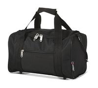 5 Cities Ryanair Holdall Sport Duffel Bag, 35 cm, 14 Liters, Black