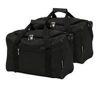 5 Cities 40x20x25 Ryanair Maximum Sized Travel Carry On Under Seat Cabin Holdall Lightweight - Take The Max on Board! with 2 Year Warranty