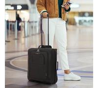 5 Cities 56x45x25 Trolley Bag EasyJet/British Airways/ Jet2 Maximum Cabin Approved Carry On Suitcase 60L Capacity with 2 Wheels Lightweight Travel 2 Year Warranty