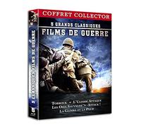 5 classiques films de guerre : L'ultime attaque (Zulu Dawn) + Les oies sauvages + La gloire et la peur + Attack! (Attaque) + Tobrouk - Commando vers l'enfer [Blu-ray]
