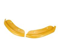 5 Color A Pair Car Front Bumper Splitter Lip Diffuser Guard Protection For Dodge For Challenger SRT 2015-2020 Front Bumper Splitter(Yellow)